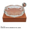 CENICERO CRISTAL OCTOGONAL