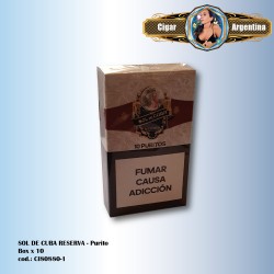 SOL DE CUBA - PURITOS Box x 10