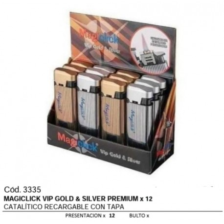 MAGICLICK - VIP AND SILVER PREMIUM - CATALITICO - CAJA X 12