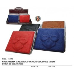 FARO - CIGARRERA CALAVERAS COLORES - CAJA X 8