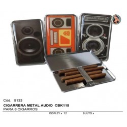 FARO - CIGARRERA METAL AUDIO - CAJA X 12