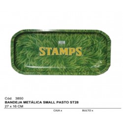 STAMPS - BANDEJA METALICA SMALL PASTO - 27x16CM