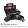 PICADOR METAL BLACK GRANDE 4P - CAJA X 6