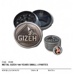 PICADOR METAL GIZEH 100 YEARS SMALL 3P - CAJA X 8