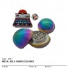 PICADOR METAL BOLA VARIOS COLORES - CAJA X 12