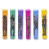 LION - CONE PLASTIC TUBE 6 MODELOS COLORES - caja x 48