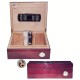 HUMIDOR PARK LINE - P/75 CIG. - ALGARROBO